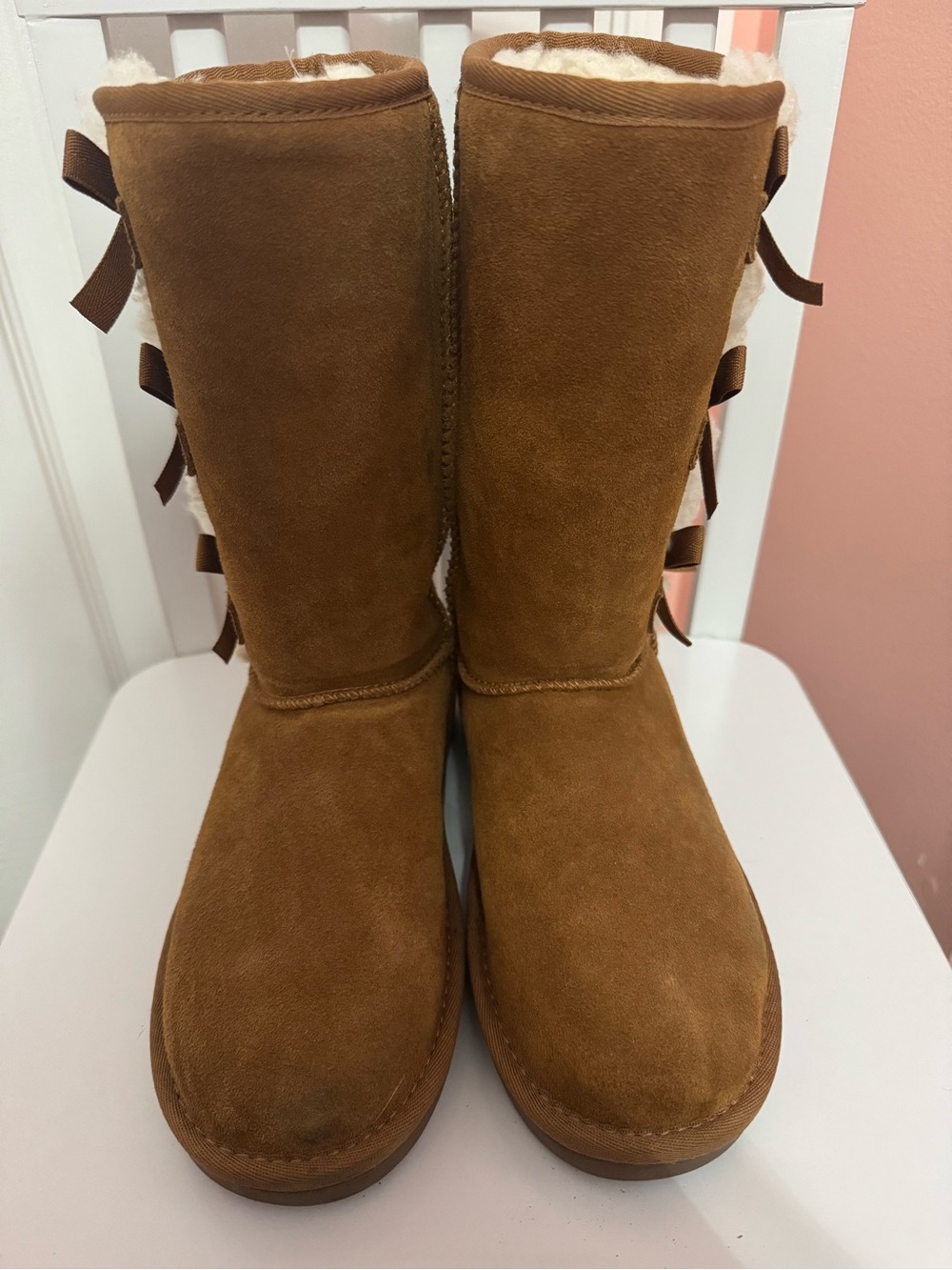 Kids Tall Koolaburra UGG Boots - Chestnut Brown